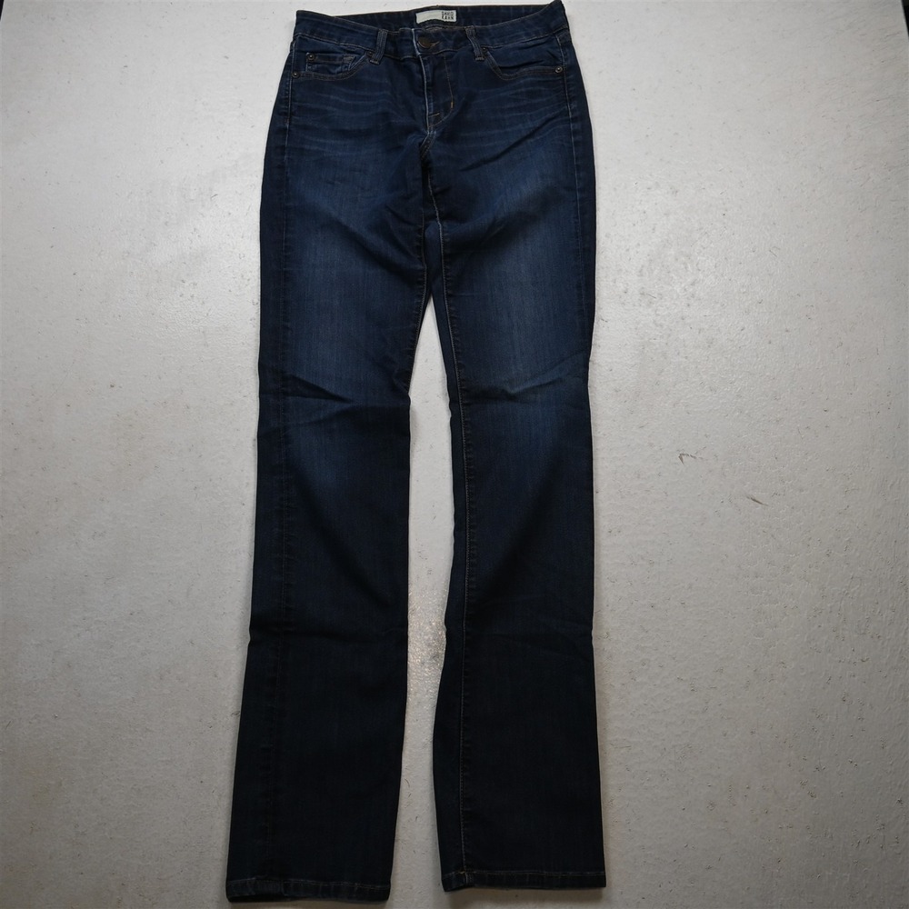 David Kahn 28 Mid Rise Skinny Dark Stretch Denim Womens Jeans